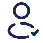 User Check Rounded SVG Icon